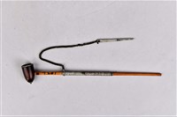 素面菸斗附菸針藏品圖，第1張