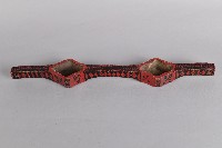 紅黑木製雙連杯藏品圖，第1張