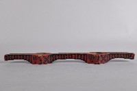 紅黑木製雙連杯藏品圖，第2張