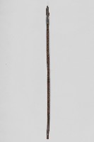 浮雕彩繪百步蛇幾何紋獵槍藏品圖，第1張