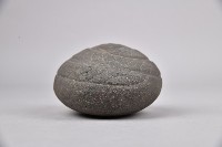 浮雕百步蛇卵形石刻藏品圖，第3張