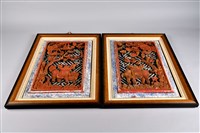 紅漆祥獸門木雕藏品圖，第2張