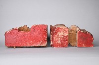 浮雕金漆鷹鳥木斗拱藏品圖，第2張