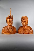 半身木製人像藏品圖，第1張