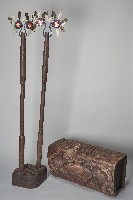 浮雕雙百步蛇陶壺木鼓藏品圖，第2張