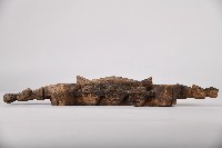 人面百步蛇紋木製雙連杯藏品圖，第2張