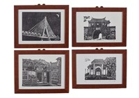 屏東地標版畫藏品圖，第1張