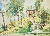 亭中閒談藏品圖，第1張