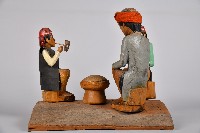 彩繪飲食人物群像藏品圖，第2張