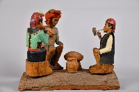 彩繪飲食人物群像藏品圖，第3張