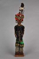 排灣族盛裝男性立像人偶藏品圖，第2張