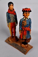 原住民常服男女性立像人偶藏品圖，第1張