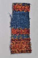 藍底夾織布藏品圖，第3張