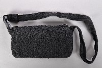 刺繡黑底拉鍊腰包藏品圖，第2張