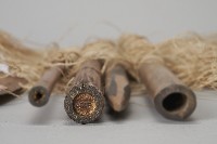 水平背帶織布用具-夾布軸及紗線藏品圖，第3張