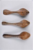 素面尖口木製匙藏品圖，第2張