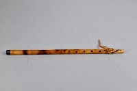 竹製單管口笛藏品圖，第1張