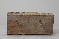 浮雕綠底金漆捲草紋斗拱-1藏品圖，第2張