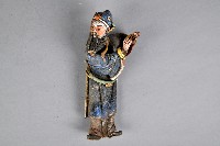 藍衣黑髯文官像交趾陶藏品圖，第2張