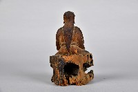 玄天上帝木雕像藏品圖，第3張