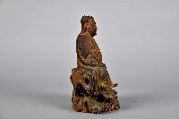 玄天上帝木雕像藏品圖，第4張