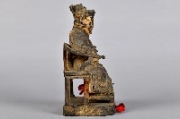 坐姿神像木雕藏品圖，第4張