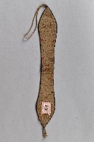 刺繡花草蝦蟹抹額藏品圖，第2張