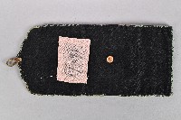 彩繡三夾層藍荷包藏品圖，第3張