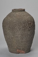 陶製灰胎條紋甕藏品圖，第2張