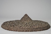 竹編斗笠藏品圖，第1張