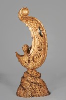 香樟魚紋木雕藏品圖，第3張