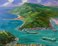 港口鳥瞰藏品圖，第1張