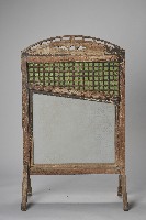 直立壓花玻璃屏風藏品圖，第1張