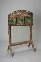 直立壓花玻璃屏風藏品圖，第5張