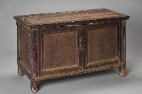 四足木製雙門櫃藏品圖，第2張