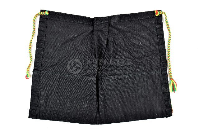 十字繡綴貝黑底褲筒-1藏品圖，第2張