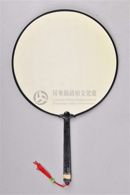 粉底團扇藏品圖，第2張