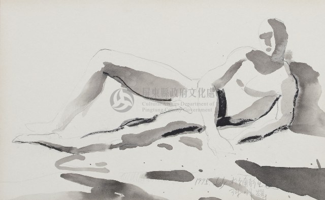 陳明輝自畫像藏品圖，第1張