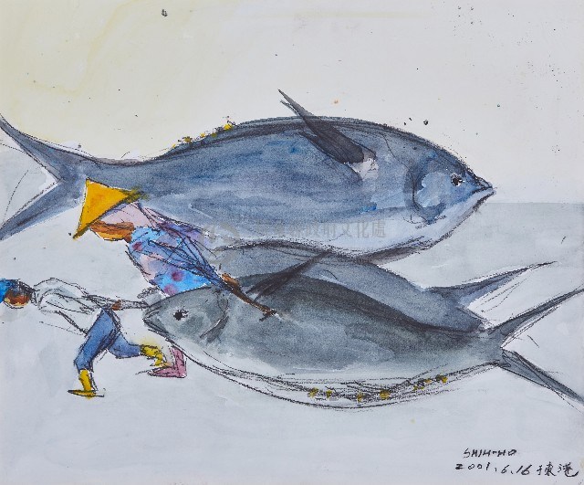 鮪魚市場藏品圖，第1張