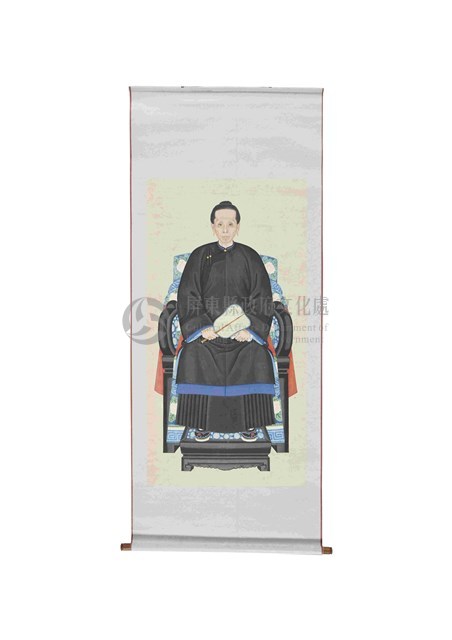 江府祖先畫像-女藏品圖，第1張