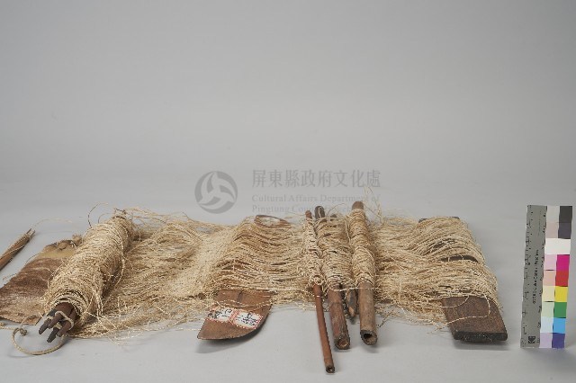 水平背帶織布用具組-穿梭杼藏品圖，第9張