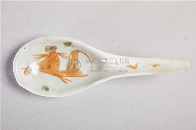 金玉滿堂瓷製湯匙藏品圖，第3張