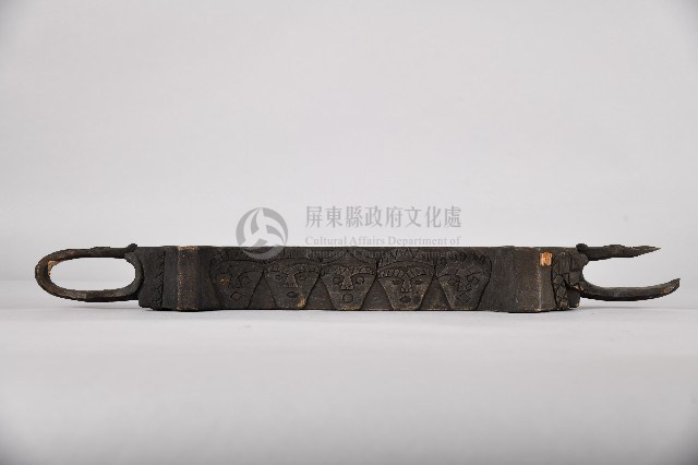 人面百步蛇木製雙連杯藏品圖，第2張