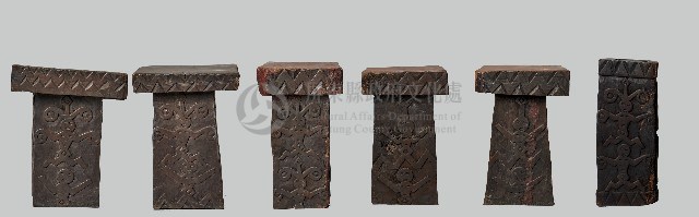 浮雕達悟族人像及太陽方柱藏品圖，第2張