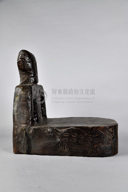 半身人像靠背椅藏品圖，第4張