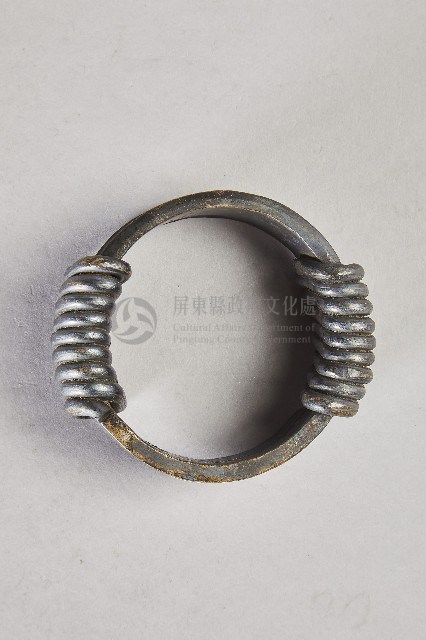 纏絲扁面銀製手環-1藏品圖，第2張