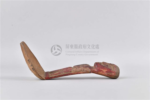 浮雕人像木製匙藏品圖，第2張