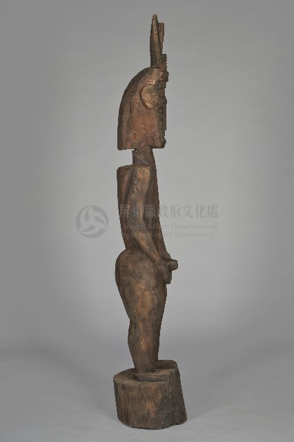 雙手持陽具裸身男性立像人偶藏品圖，第4張