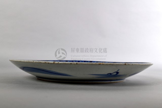 青花山景瓷盤藏品圖，第3張