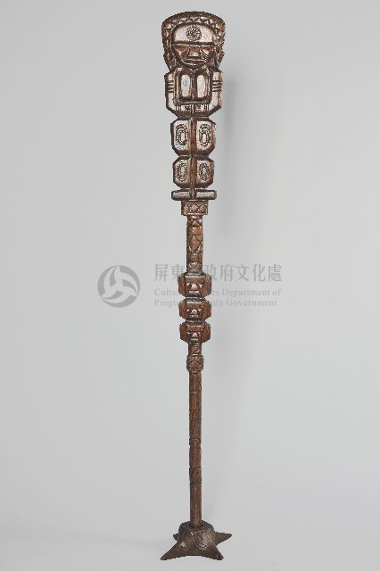 木製權杖藏品圖，第1張